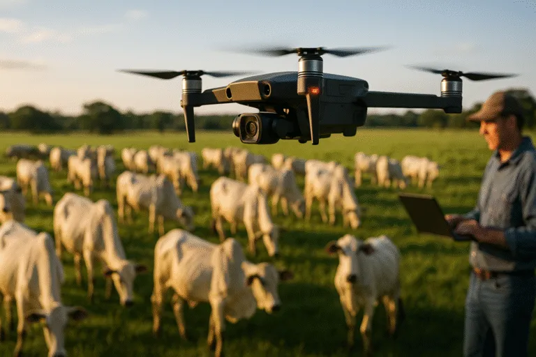 Benefícios do Uso de Drones na Pecuária