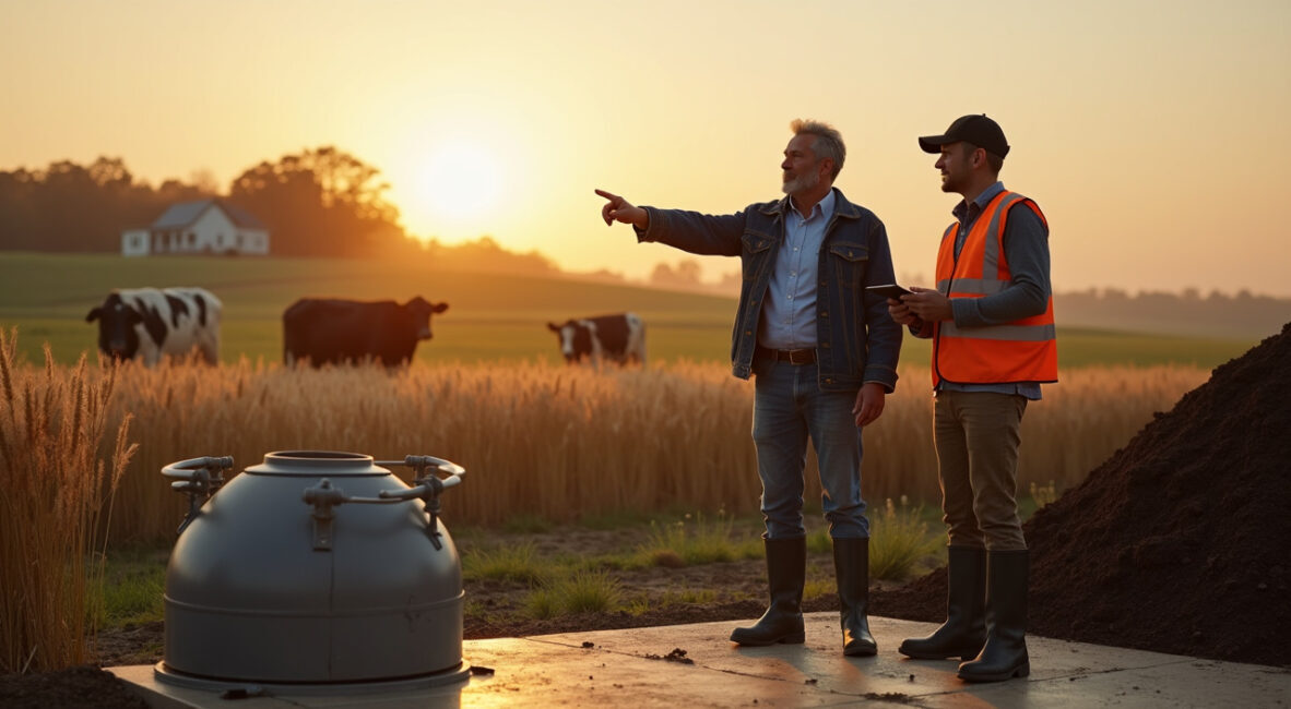 Biodigestor na Fazenda: Transformar Esterco em Renda