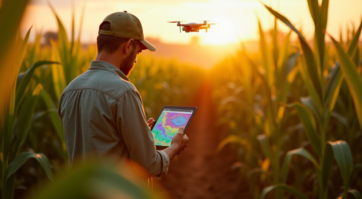 Tecnologia Agrícola — Ferramentas de Precisão e Drones para Reduzir Custos, Aumentar Safras e Otimizar Decisões do Produtor