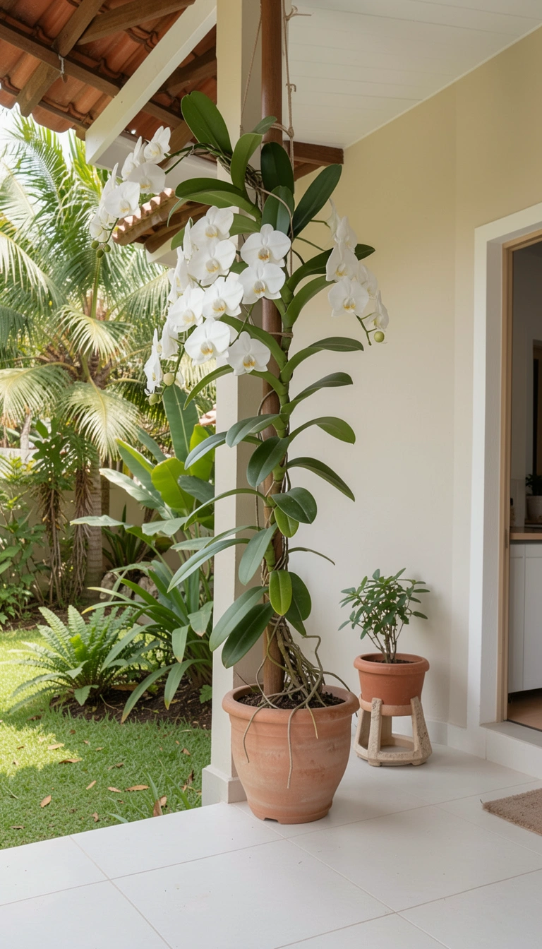 Uma orquídea que vira especiaria