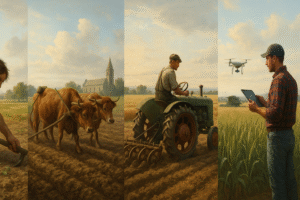 Como a Agricultura se desenvolveu ao longo do tempo