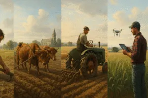 Como a Agricultura se desenvolveu ao longo do tempo
