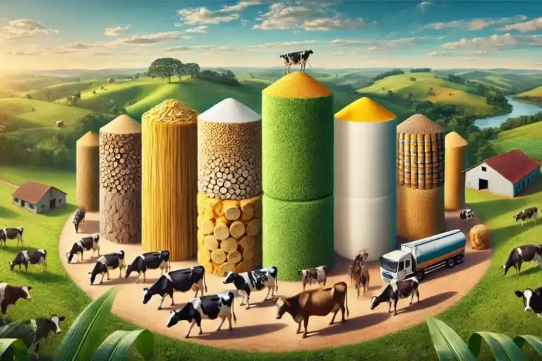 Tipos de Silagem para vaca leiteira