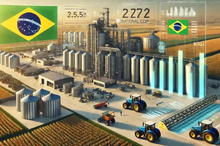O impacto das agroindústrias no PIB brasileiro em 2025