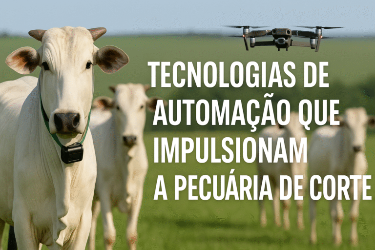Automação na pecuária de corte tecnologias que revolucionam