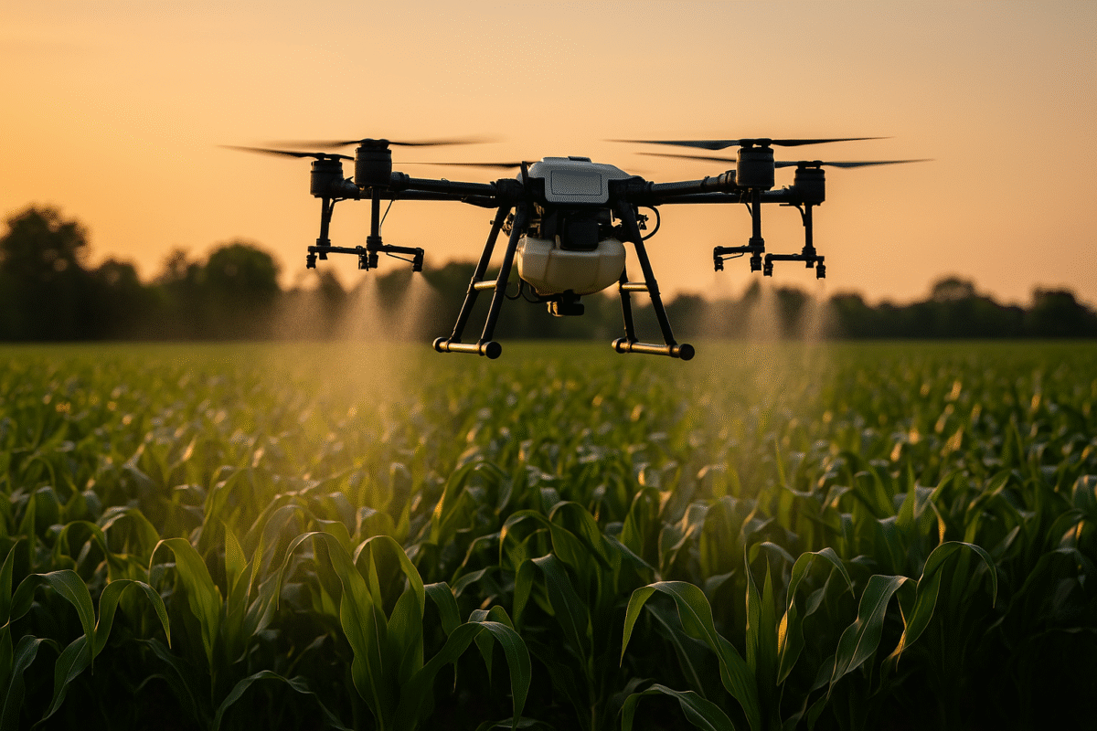 Pulverização com Drones: Realidade ou Nova Tendência?