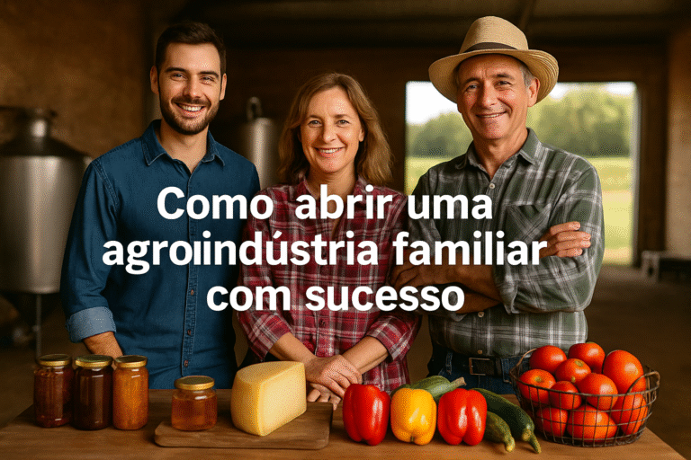 Como abrir uma agroindústria familiar