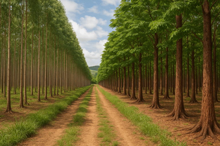 Eucalipto ou Mogno Africano Qual escolher