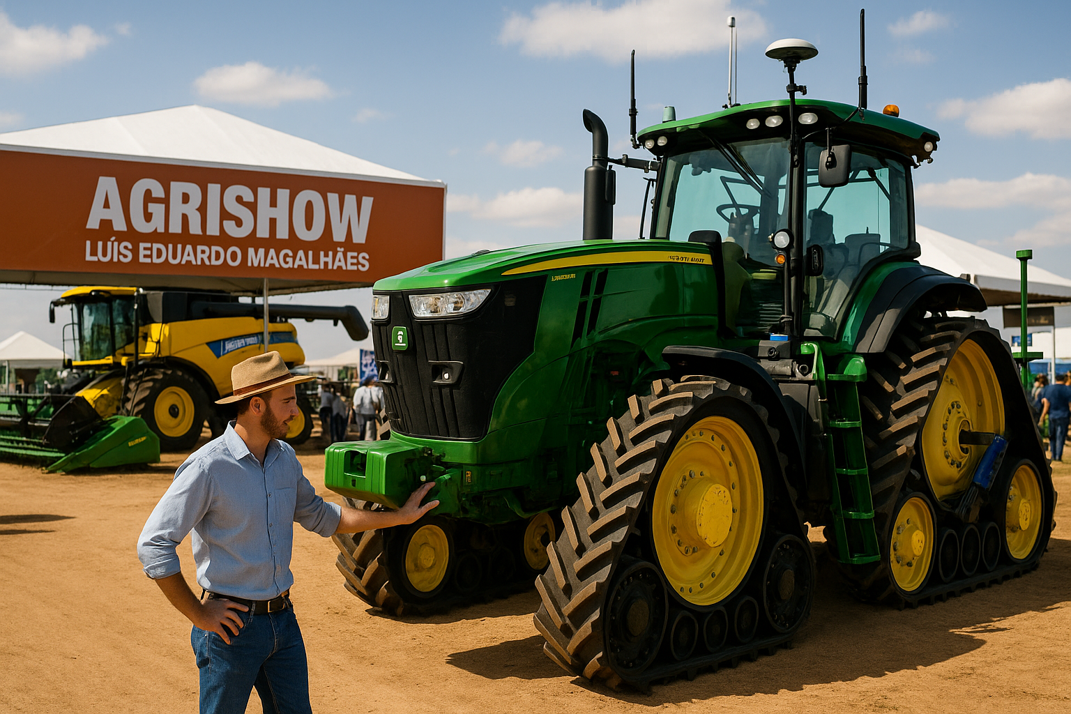 Notícia agrícola Agrishow Luis Eduardo Magalhães