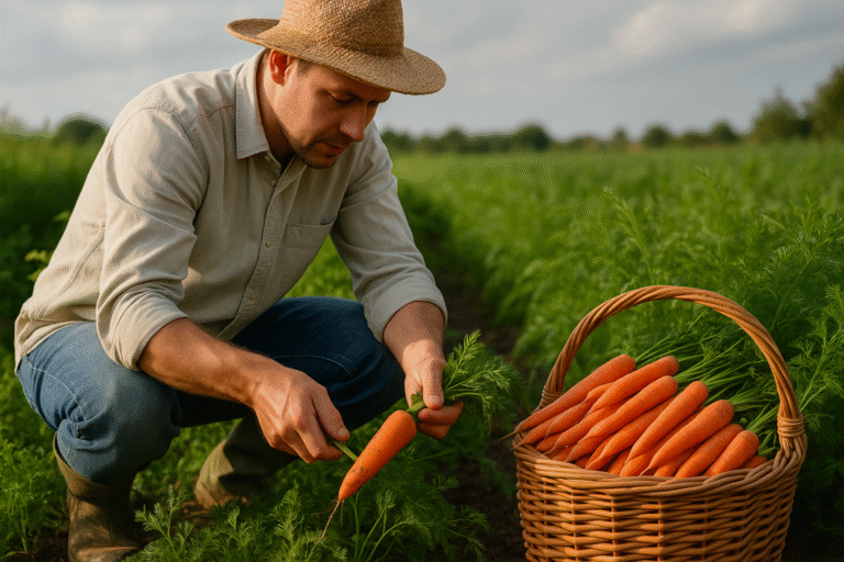 Cultivo da Cenoura melhorar a renda no campo