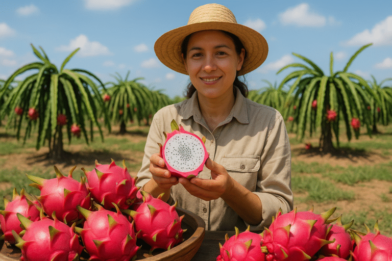 Cultivo da Pitaya Melhora a renda da agricultura familiar