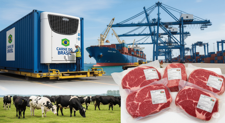 Mercados de exportação para carne bovina brasileira