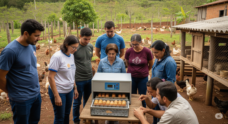 Incubação Comunitária: Galinha Caipira na Agroecologia
