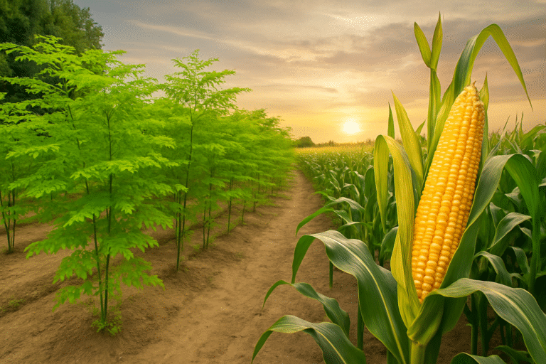 Moringa consorciada com Milho quais os cuidados