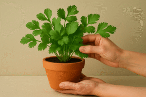 Como cultivar Coentro em Casa e ter sempre verdinho para suas receitas
