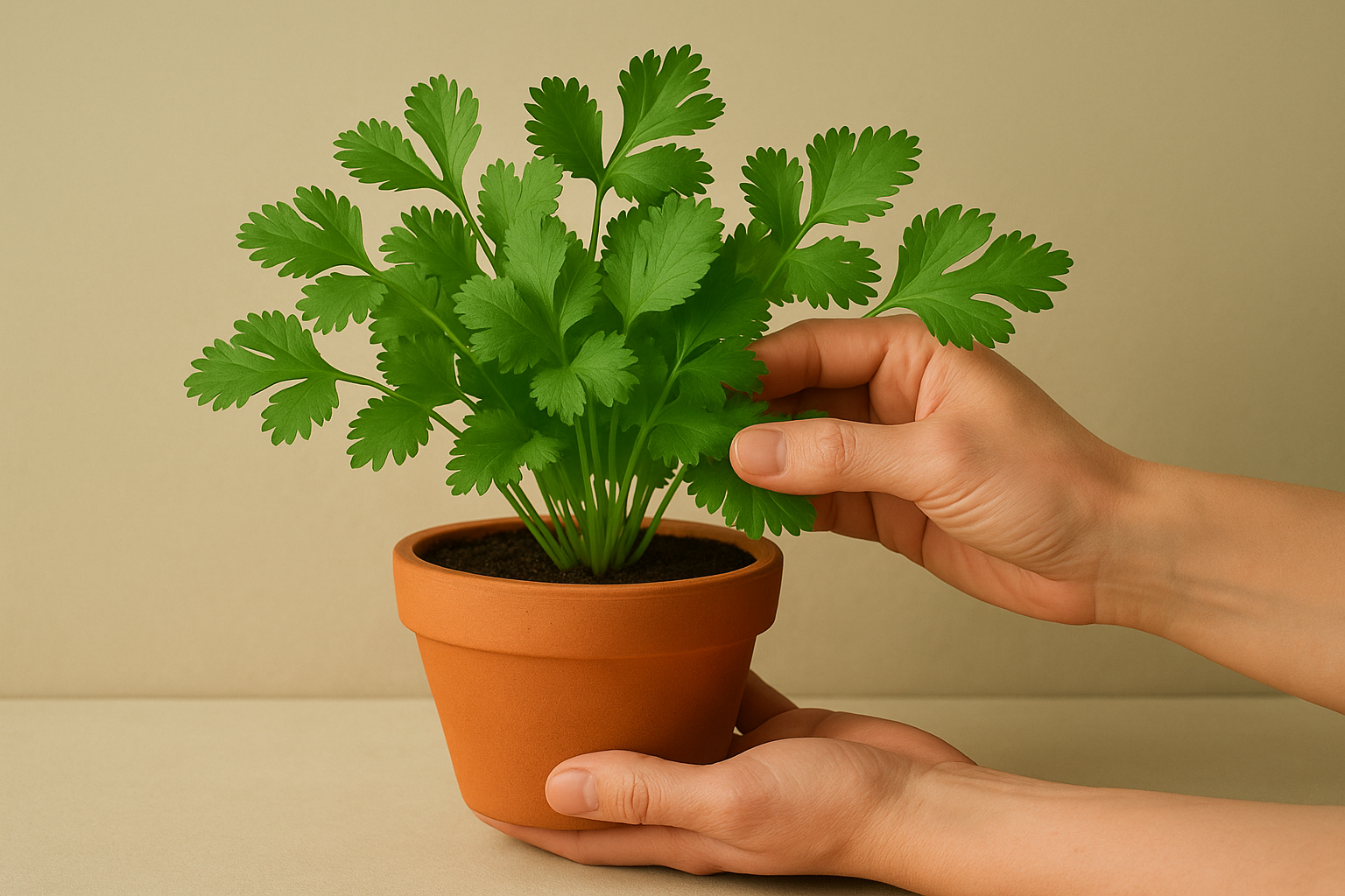 Como cultivar Coentro em Casa e ter sempre verdinho para suas receitas