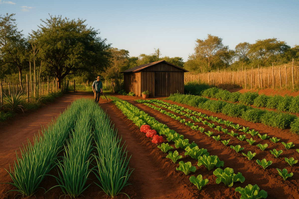 Como cultivar hortaliças para venda local com baixo custo