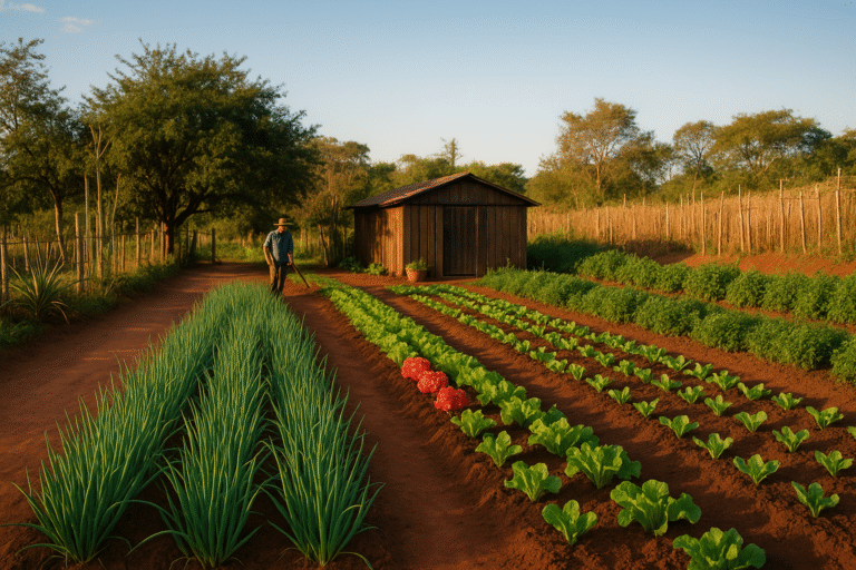 Como cultivar hortaliças para venda local com baixo custo