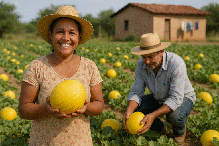 Cultivo do Melão gerar valor na agricultura familiar