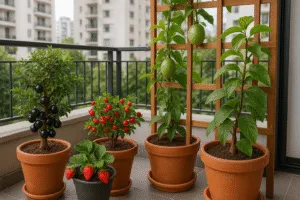Jardinagem Cultivo de Frutas Tropicais em Pequenos Espaços