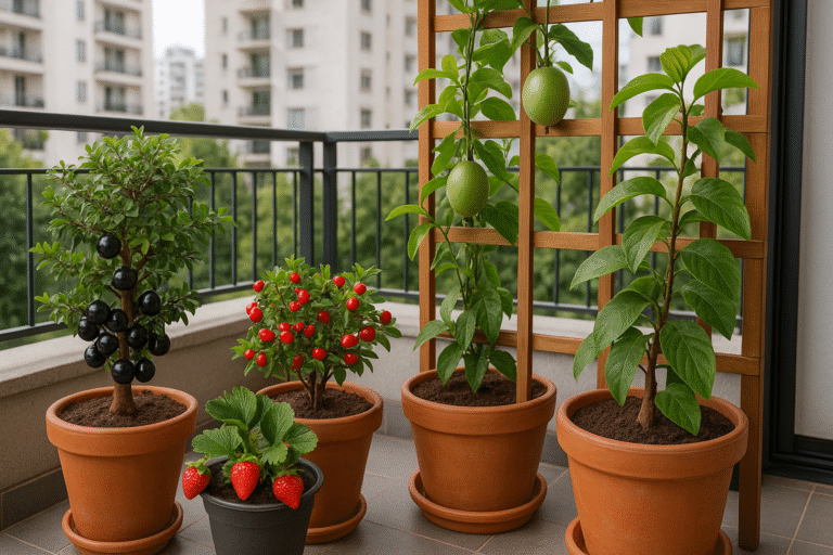 Jardinagem Cultivo de Frutas Tropicais em Pequenos Espaços