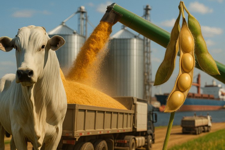 Mercado Agropecuário em Agosto de 2025 Análise de Soja, Milho e Boi Gordo