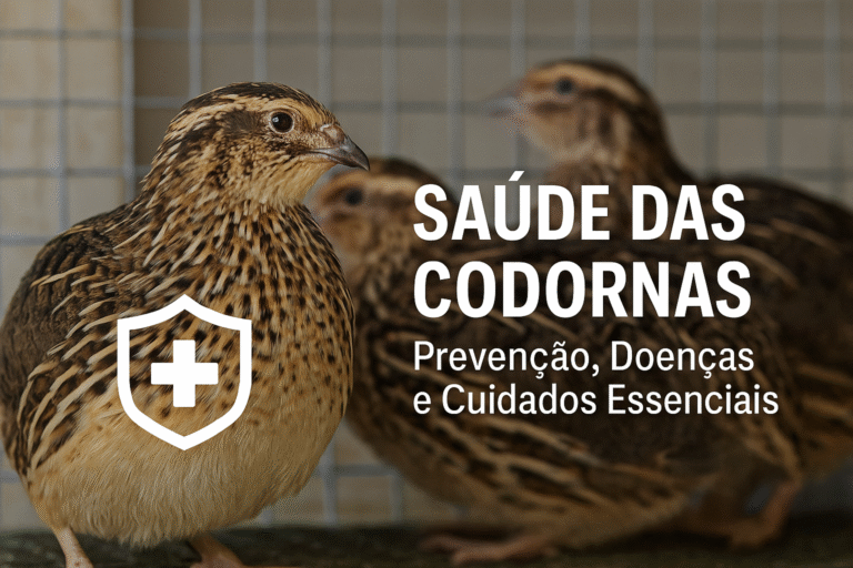 Principais Doenças e Cuidados em Codornas Poedeiras