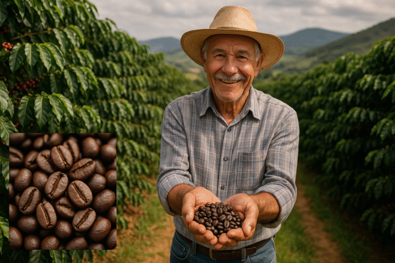Produção de café qual a participação do Brasil