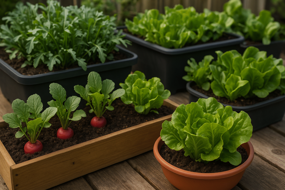 6 Vegetais de crescimento rápido que você pode plantar em casa