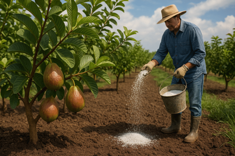 Adubação Correta para Goiabeiras Produtivas