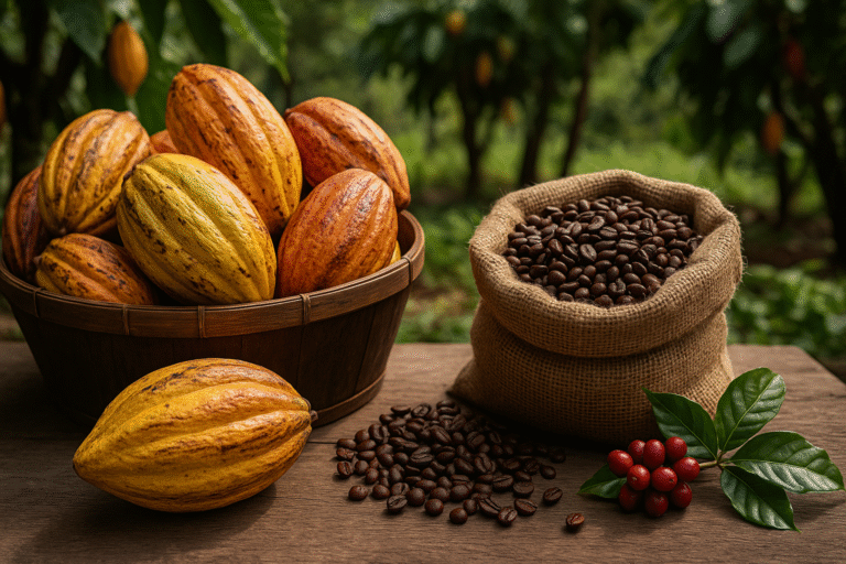 Cacau e Café Cultivos Brasileiros em Alta no Mercado Internacional
