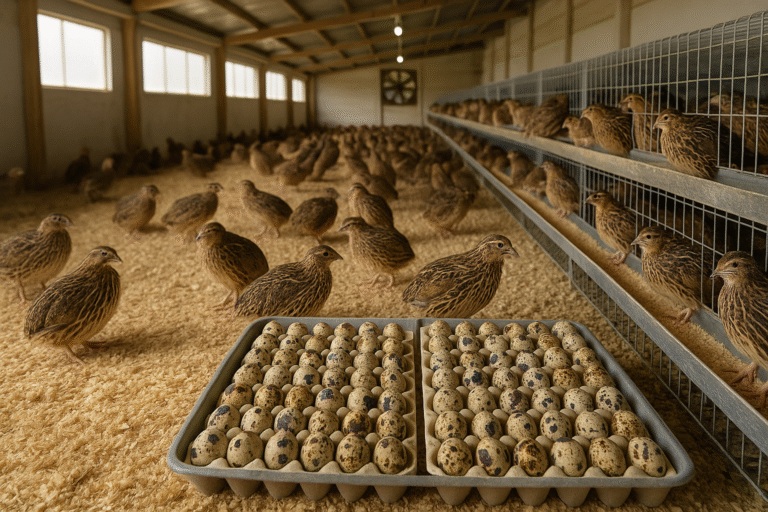 Guia Completo de Produção e Mercado de Ovos de Codorna