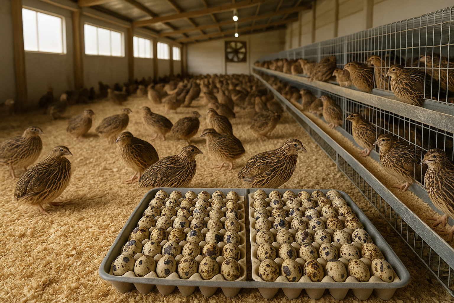 Como Produzir Ovos de Codorna com Alta Qualidade
