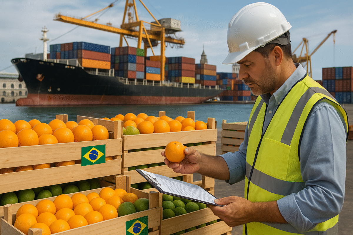 Exportação de Citros para a Europa: Tudo o Que Você Precisa Saber em 2025