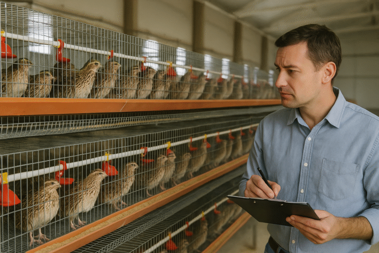 Gestão Estratégica para Pequenas Granjas de Codornas