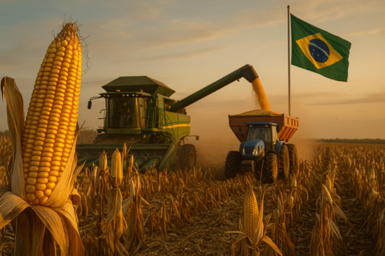 Milho no Brasil produção, mercado, tecnologia e desafios