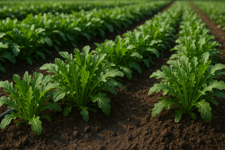 Preparação do Solo para o Cultivo de Rúcula
