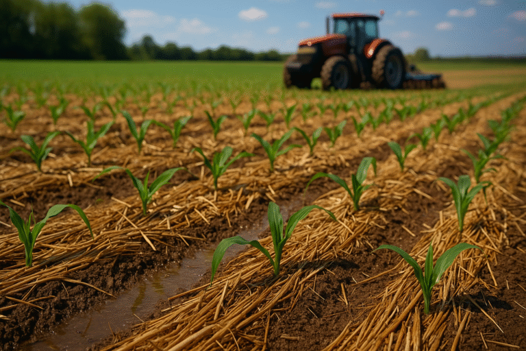 Solo Protegido Benefícios do Plantio Direto na Conservação