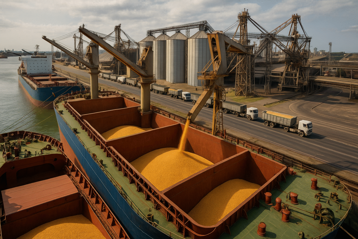 Logística do Milho Exportação Mercado Futuro