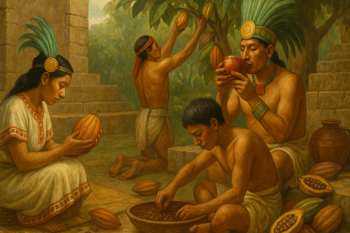 Origem do cacau na história e cultura mundial atual