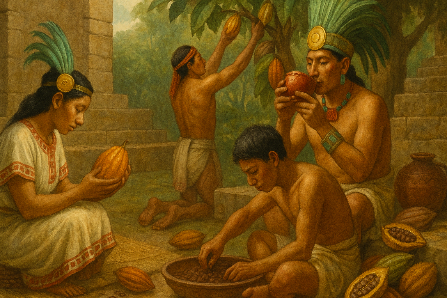 Origem do cacau na história e cultura mundial atual