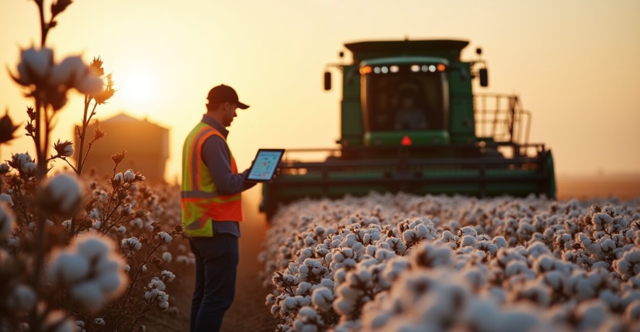 Colheita de algodão: máquinas que aceleram o processo hoje