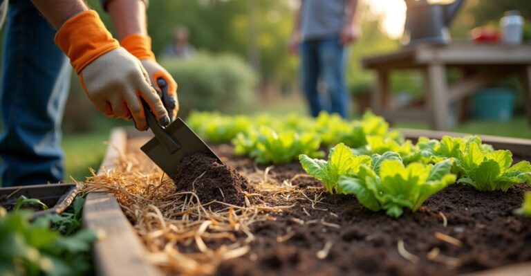Cobertura morta Como colocar mulching nos canteiros para hortaliças
