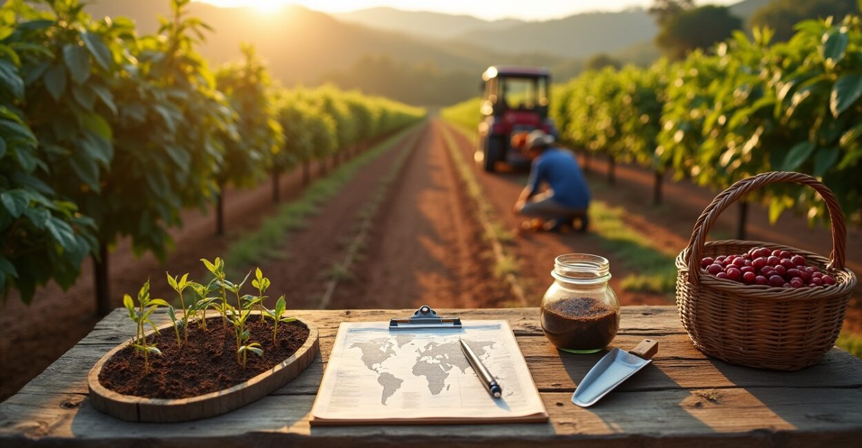 Cultivo do café: técnicas, solo e máquinas recomendadas