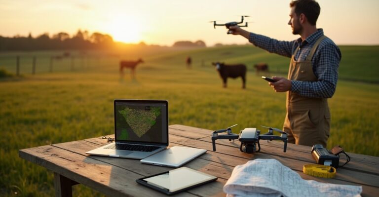 Drones rurais e georreferenciamento tornam campo mais preciso