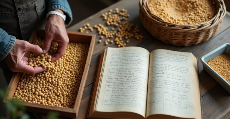 Métodos históricos e modernos relacionados à origem da soja