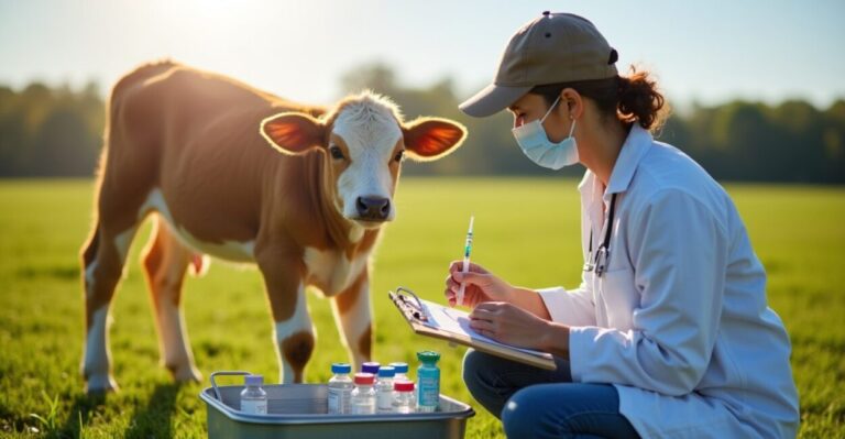 saúde bezerro vacinas