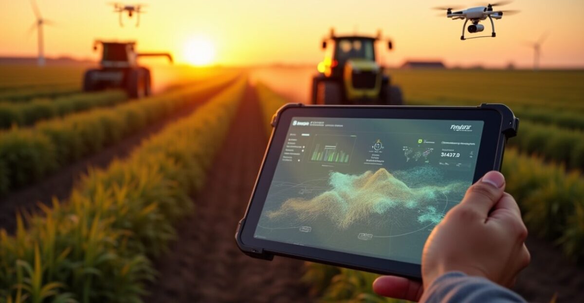 4️⃣ Mecanização inteligente e máquinas autônomas: eficiência total