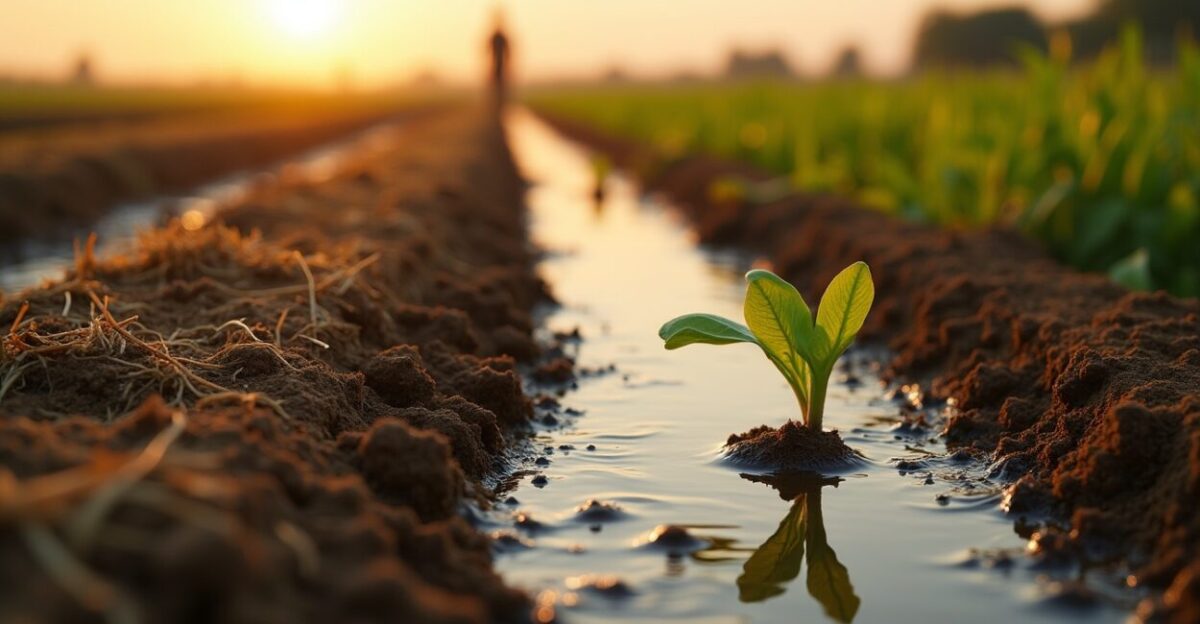 5. Técnica 4: Irrigação por Sulco e Drenagem Controlada