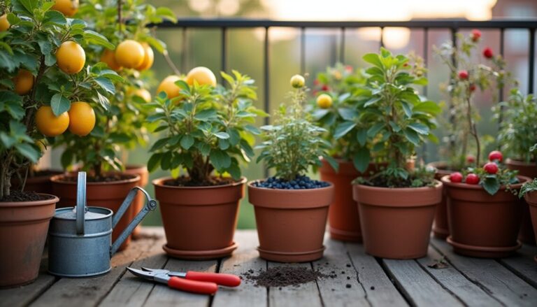 8 Frutas que Crescem em Vasos e Produzem o Ano Inteiro